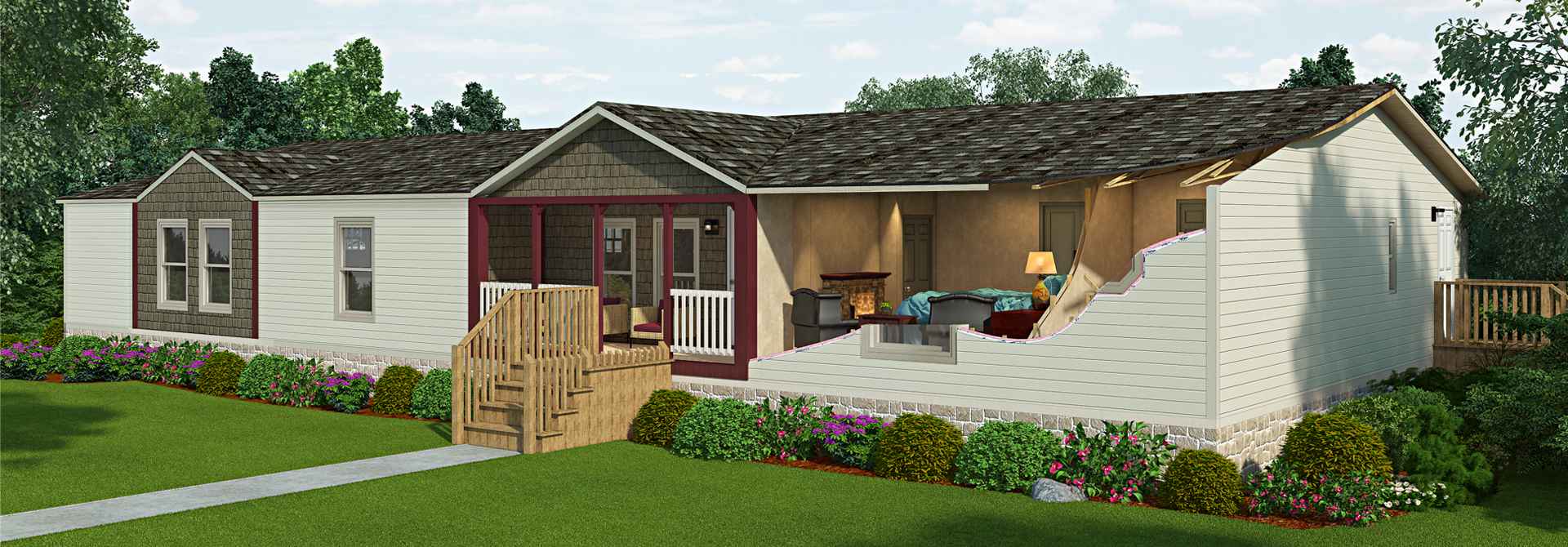 Dollhouse View Featuring an Interactive 3D Interior Model