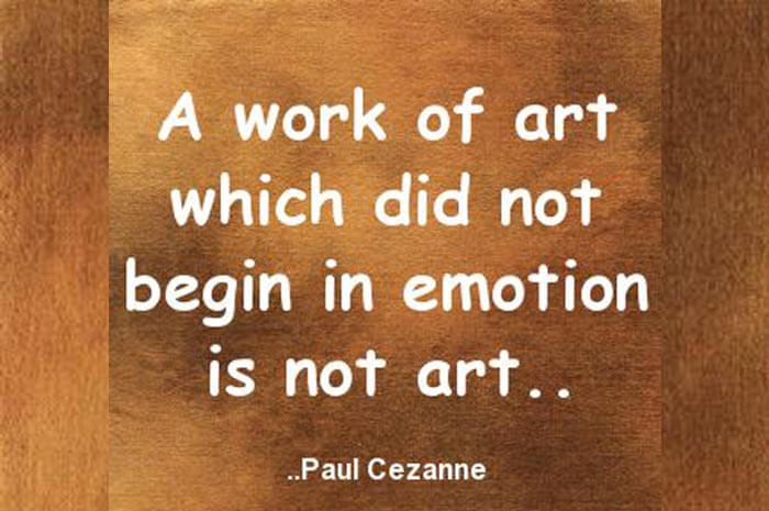 Emotions leads to creativity Emotions leads to creativity