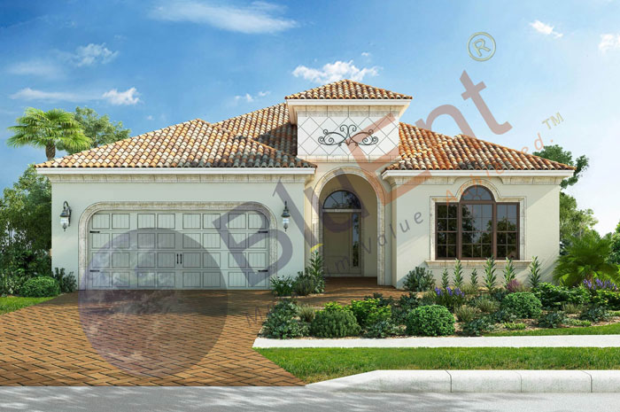 Exterior rendering