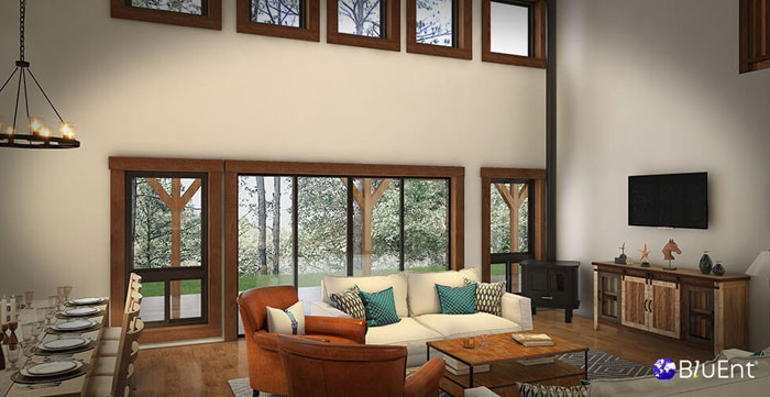 Interior rendering