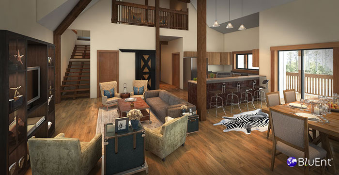 Interior rendering